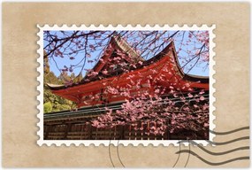 Poszterek 60x40 Japán templom