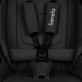 Lionelo - Kombinált babakocsi 3 az 1-ben MIKA PLUS Fekete Onyx