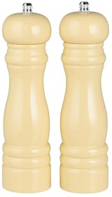 IB Laursen 2 darabos világos sárga fa só- és borsőrlő készlet LIGHT YELLOW