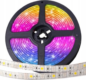 Led szalag SzĂnesMeleg FehĂ©r Tekercs SzĂj 5m 72W ErĆs Tv Mennyezeti