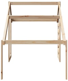 vidaXL tömör fenyőfa gyerekágytető 198 x 97 x 113 cm