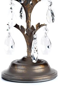 ONLI - Asztali lámpa TERESA 1xE14/6W/230V bronz