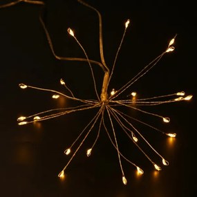 Brilagi - LED kültéri karácsonyi fényfüzér 150xLED 5m IP44 meleg fehér tűzijáték