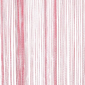 2 db rózsaszín zsinórfüggöny 140 x 250 cm