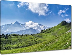 Vászonkép 90x60 Gyönyörű hegyi táj