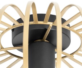 Design mennyezeti lámpa arany 39 cm - Johanna