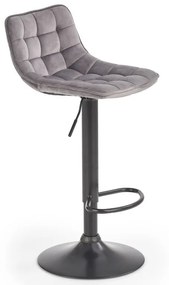 H-95 Szürke Bárszék Állítható Magassággal