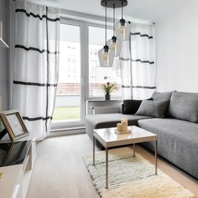 Csillár SANTIAGO 3xE27 / 60W / 230V átlátszó