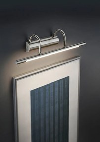 Ezüstszínű LED fali lámpa Cuadro – Trio