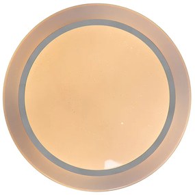 Okos mennyezeti lámpa fehér 48 cm LED-del és RGB dimmerrel - Jochem