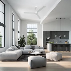 ZEVENTI - Tofino mennyezeti ventilátor fehér