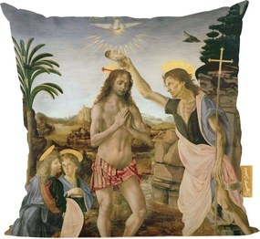 Leonardo da Vinci Krisztus keresztelő párna