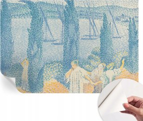 Öntapadós Dekoratív Fotótapéta Hálószobába Lusta nap 104x70 cm