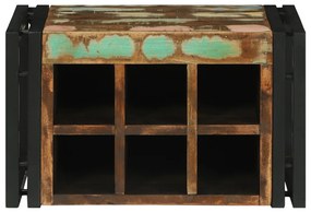 Borpolc 46x35x27.5 cm Tömör újrahasznosított fa