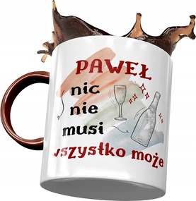 Bordó Bögre Pál Férj Kolléga Ajándék Nyomtatott Fotóval