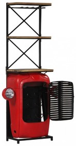 tömör mangófa traktor borszekrény 49 x 31 x 172 cm