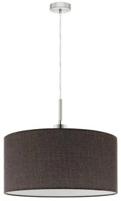 Eglo - LED Csillár zsinóron TUNJA 1xE27/60W/230V barna