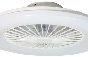 Lucci Air 513200 - LED Dimmelhető lámpa ventilátorral OSLO LED/20W/230V fehér + távirányító