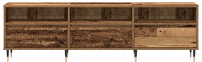 TV Szekrény Régi Fa 150x30x44.5 cm Mérnöki Fa