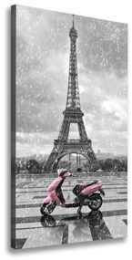 Vászonfotó Eiffel-torony robogó ocv-68974331