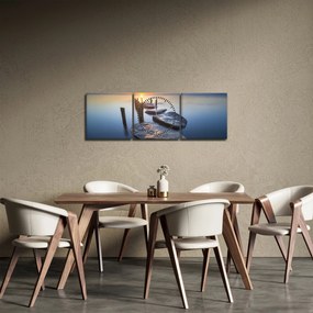 Kép - Kő móló (órával) (90x30 cm)