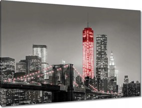 Festmények 120x80 New York Manhattan híd