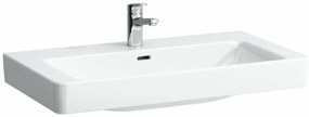 Mosdó bútorba Laufen Pro S 85x46 cm fehér színben fényes felülettel középső nyílással 1396.5.000.104.1