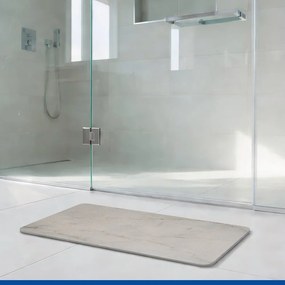 Szürkésbarna kovaföld fürdőszobai kilépő 39x60 cm Itamos – Wenko