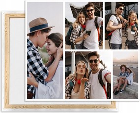 Vászonkép Kép Kollázs Születésnapi Ajándék Nagy 60x40