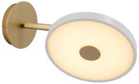 Világosszürke LED dimmelhető fali lámpa ø 15 cm Asteria Wall Short – UMAGE