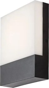 Gimone kültéri fali lámpa 10w 570lm ip44 fekete