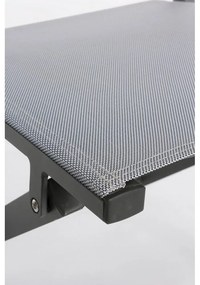 Szürke fém kerti szék Elin – Bizzotto