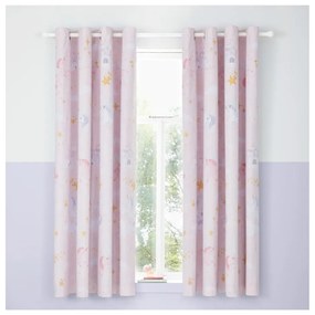 Gyerek függöny 2 db-os 168x183 cm Fairytale Unicorn – Catherine Lansfield