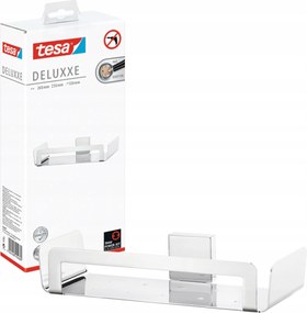 Fürdőszobai polc öntapadós lógó Tesa Deluxxe Zuhanykosár