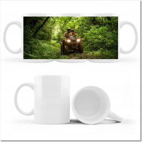 Quad fényképes bögre Négy kerék Terep