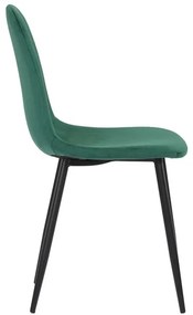 Zöld Bársony Étkezőszék. CT-971 GRN4