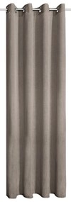 Barna függöny 140x245 cm Struktura Uni – Sehlbach