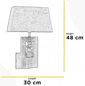 ONLI - Fali lámpa MIRIEL 1xE27/22W/230V