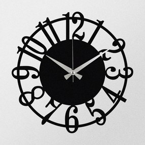 Enzoclock fém falióra, 48×48 cm – S006