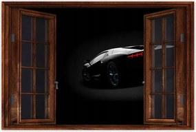 Poszterek 120x80 Fekete autó Autó