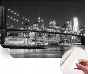 Fotótapéta Fali tapéta Hálószobába és Nappaliba Éjszakai panoráma 152x104 cm