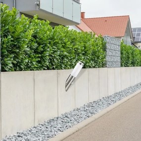 Rabalux 8266 - Kültéri lámpa érzékelővel INOX TORCH 1xE27/25W/230V IP44