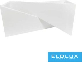 UNIVERSO Gipsz fali lámpa 2xG9 300x105mm IP20 fehér
