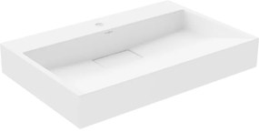 Mexen Ava pultra szerelhető konglomerát mosdókagyló 1 nyílás 70 x 46 cm, Fehér - 23017001