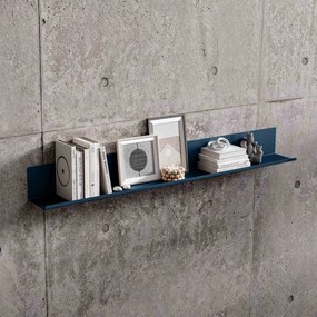 Fali polc JOANNE 1200 mm, Modern: sötétkék