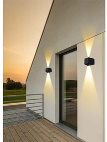 Immax 08489L - LED napelemes fali lámpa szenzorral LED/2W/5V IP54