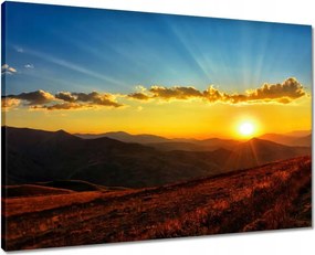 Vászonkép 70x50 Gyönyörű naplemente