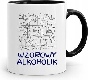 Alkoholista Részegeknek Fekete Ajándék Bögre fényképes nyomtatással