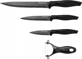Konyhai Késkészlet 4db-os szett Márvány German Line