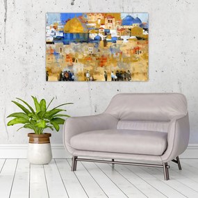 Kép - siratófal, Jerusalem, Israel (90x60 cm)